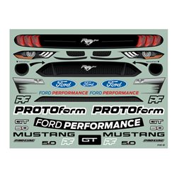 1/7 2021 Ford Mustang GT Clear Body: ARRMA Felony