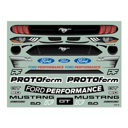 1/7 2021 Ford Mustang GT Clear Body: ARRMA Felony