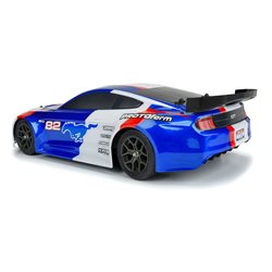 1/8 Ford Mustang Painted Body (Blue): Vendetta