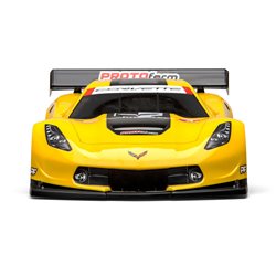 1/8 Chevrolet Corvette C7.R Clear Body:GT,Long WB