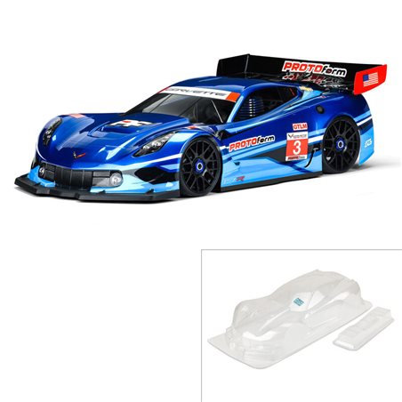 1/8 Corvette C7.R Clear Body :GT, Short Wheelbase