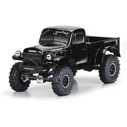 1946 Dodge Power Wagon (Black) 12.3 WB Crawlers