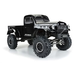 1946 Dodge Power Wagon (Black) 12.3 WB Crawlers