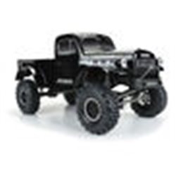1946 Dodge Power Wagon (Black) 12.3 WB Crawlers