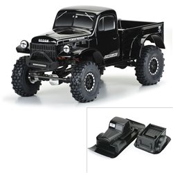 1946 Dodge Power Wagon (Black) 12.3 WB Crawlers