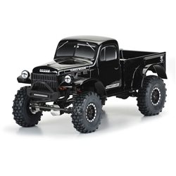 1946 Dodge Power Wagon (Black) 12.3 WB Crawlers