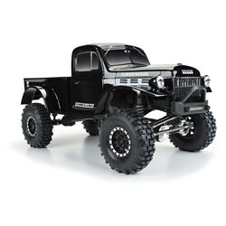 1946 Dodge Power Wagon (Black) 12.3 WB Crawlers