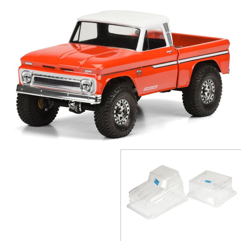 1966 Chevy C-10 Clear Body :Trail Honcho 12.3