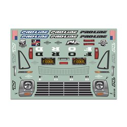 1/10 1967 Ford F-100 Clear Body 12.3 WB Crwlrs