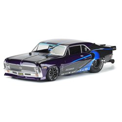 1969 Chevy Nova Clear Body: 22S/Slash 2wd Drag Car