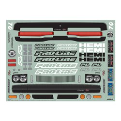 1/10 1970 Dodge Charger Clr Bdy: Drag Car