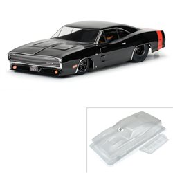 1/10 1970 Dodge Charger Clr Bdy: Drag Car