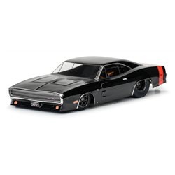 1/10 1970 Dodge Charger Clr Bdy: Drag Car