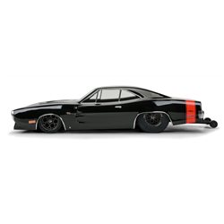 1/10 1970 Dodge Charger Clr Bdy: Drag Car