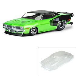 72 Plymouth Barracuda Clear Body:22S/DR10/Slash2wd