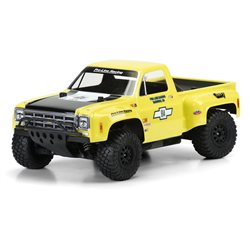 1978 Chevy C-10 Race Truck Clear Body : SLH 2WD