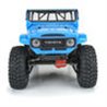 1979 Toyota Land Cruiser FJ40 Clear Body with Trail Cage & Scale Molded Accessories for 12.3"" (313mm) Wheelbase Scale Crawlers