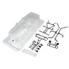 1979 Toyota Land Cruiser FJ40 Clear Body with Trail Cage & Scale Molded Accessories for 12.3"" (313mm) Wheelbase Scale Crawlers