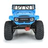 1979 Toyota Land Cruiser FJ40 Clear Body with Trail Cage & Scale Molded Accessories for 12.3"" (313mm) Wheelbase Scale Crawlers