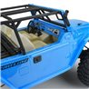 1979 Toyota Land Cruiser FJ40 Clear Body with Trail Cage & Scale Molded Accessories for 12.3"" (313mm) Wheelbase Scale Crawlers