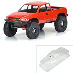1997 Dodge Dakota Clear Body for 12.3” (313mm) Wheelbase Scale Crawlers