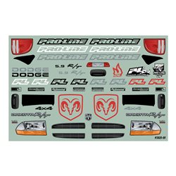 1997 Dodge Dakota Clear Body for 12.3” (313mm) Wheelbase Scale Crawlers