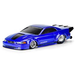 1/10 1999 Ford Mustang Clr Bdy: Drag Car