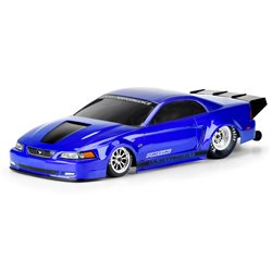 1/10 1999 Ford Mustang Clr Bdy: Drag Car