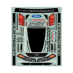 1/10 1999 Ford Mustang Clr Bdy: Drag Car