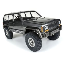 2001 Jeep Cherokee Clear Body for 12.3 inches (313mm) Wheelbase Scale Crawlers