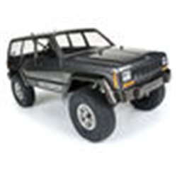 2001 Jeep Cherokee Clear Body for 12.3 inches (313mm) Wheelbase Scale Crawlers