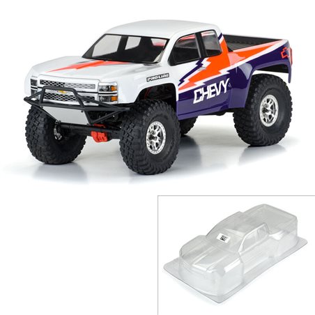 1/10 2015 Chevy Silverado Pre-Rnr Clr Bdy 12.3 WB