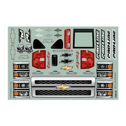 1/10 2015 Chevy Silverado Pre-Rnr Clr Bdy 12.3 WB
