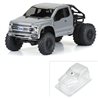 2017 Ford F-250 Super Duty Cab-Only Clear Body for 12.3in 313mm Wheelbase Scale Crawlers
