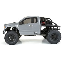 2017 Ford F-250 Super Duty Cab-Only Clear Body for 12.3in 313mm Wheelbase Scale Crawlers