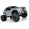 2017 Ford F-250 Super Duty Cab-Only Clear Body for 12.3in 313mm Wheelbase Scale Crawlers
