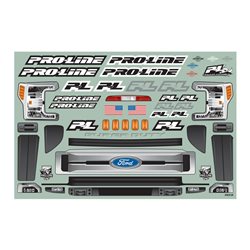 2017 Ford F-250 Super Duty Cab-Only Clear Body for 12.3in 313mm Wheelbase Scale Crawlers