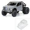2017 Ford F-250 Super Duty Cab-Only Clear Body for 12.3in 313mm Wheelbase Scale Crawlers