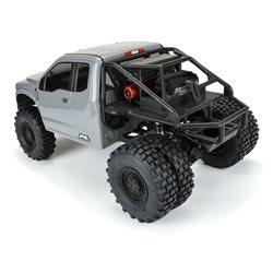 2017 Ford F-250 Super Duty Cab-Only Clear Body for 12.3in 313mm Wheelbase Scale Crawlers