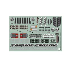 2020 Jeep Gladiator Clear Body 12.3 WB Crawlers