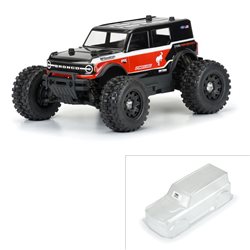 1/10 2021 Ford Bronco Clear Body: Granite/Vorteks
