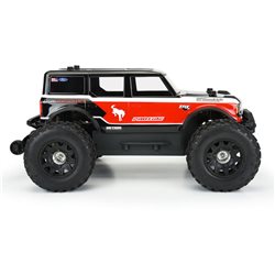 1/10 2021 Ford Bronco Clear Body: Granite/Vorteks