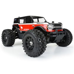 1/10 2021 Ford Bronco Clear Body: Granite/Vorteks