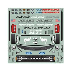 1/10 2021 Ford Bronco Clear Body: Granite/Vorteks