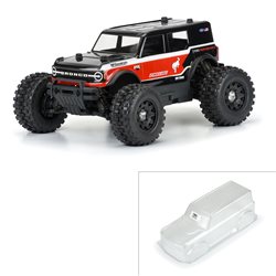 1/10 2021 Ford Bronco Clear Body: Granite/Vorteks
