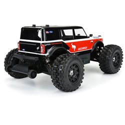 1/10 2021 Ford Bronco Clear Body: Granite/Vorteks