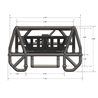 Back-Half Cage : PL Cab Only Crawler Bodies
