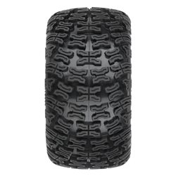 Bonesaw 2.8" All-Terrain Truck Tires Mounted on Raid Black 6x30 Removable Hex (12mm & 14mm) Wheels (2) for Vorteks 4x4 and other