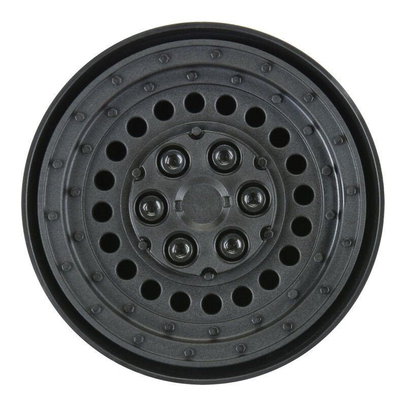 Carbine 1.9 Black Dually Wheels for Crawlers F/R