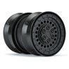 Carbine 1.9 Black Dually Wheels for Crawlers F/R